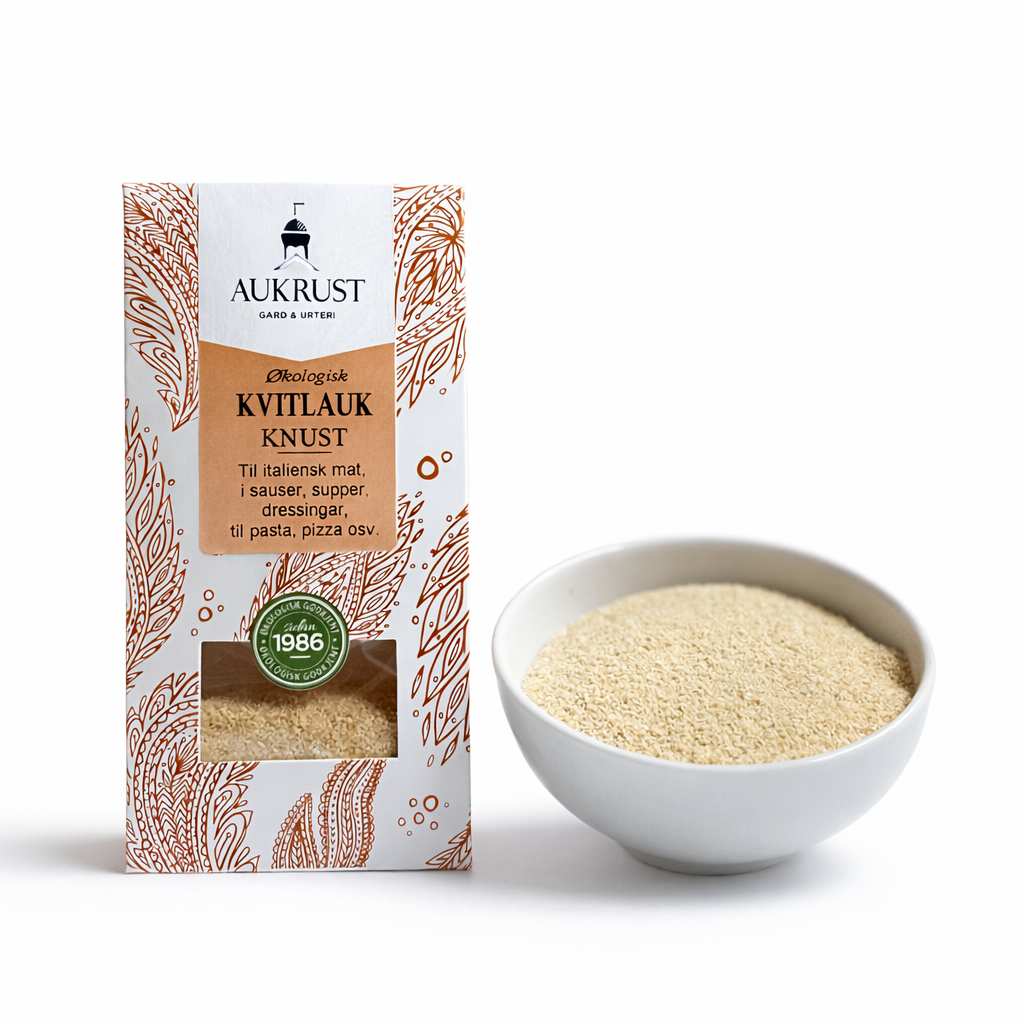 Kvitlauk, knust